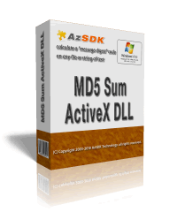 AzSDK MD5 ActiveX DLL