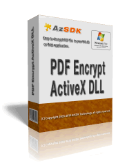 PDF Encrypt ActiveX DLL